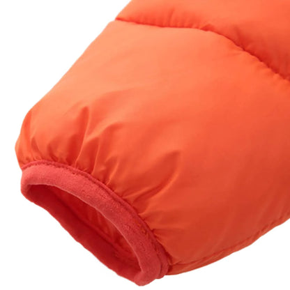 Chaqueta con capucha cálida y gruesa para niños y niñas