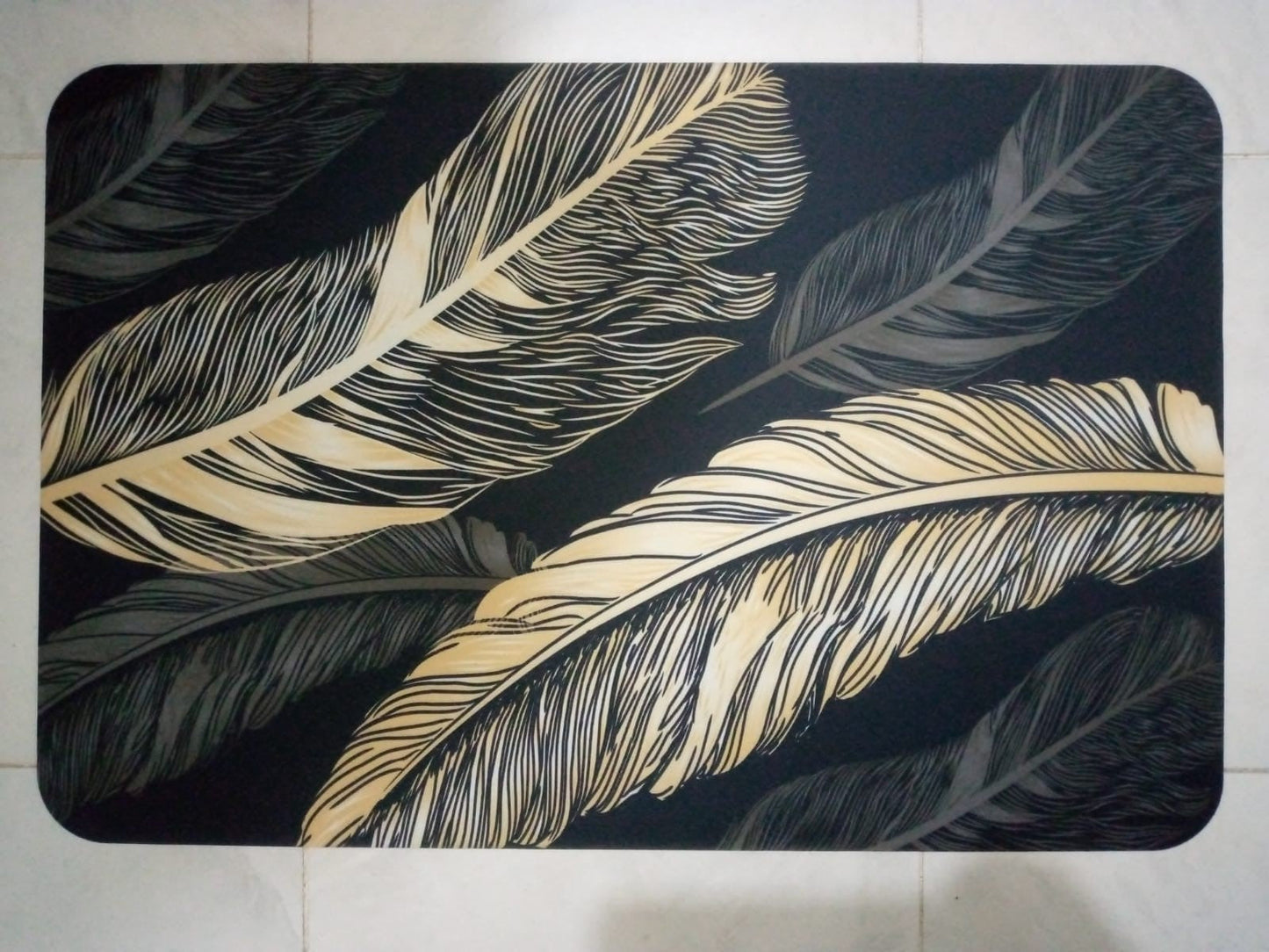 ABSMAT - Tapete de baño secado rápido