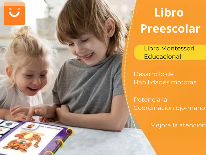 QuietBook™- Libro Montessori para Niños