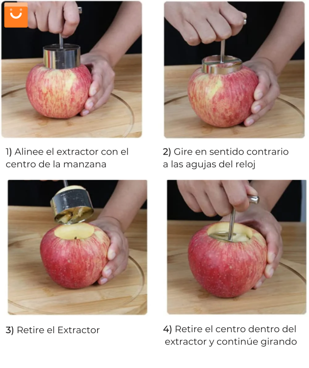 FruitHollow™ Cortador de fruta profesional