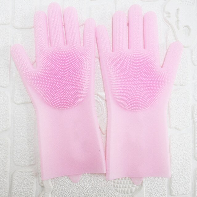 WashinGloves™ - guantes de goma de silicona para limpieza de lavavajillas