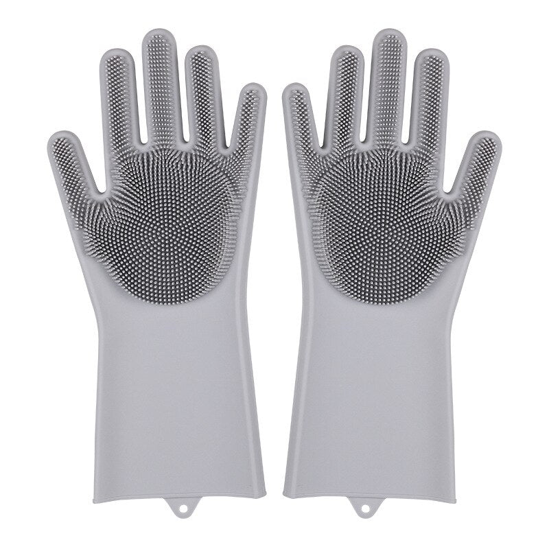 WashinGloves™ - guantes de goma de silicona para limpieza de lavavajillas
